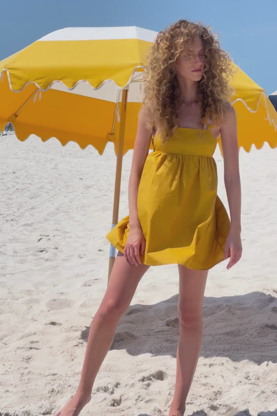 'Bahama Yellow' Mini Dress