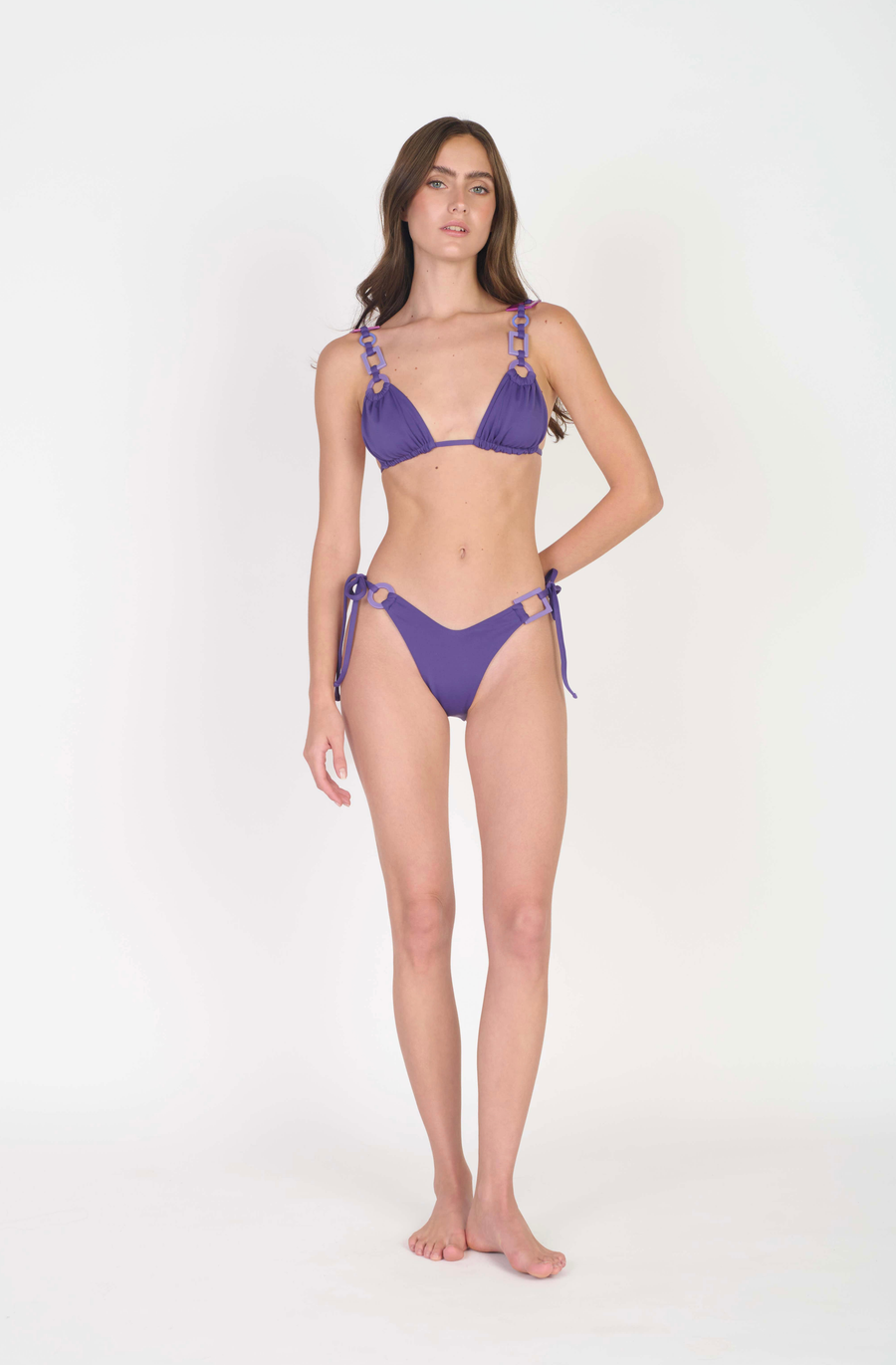 Grape Dark Charm Bikini Bottom