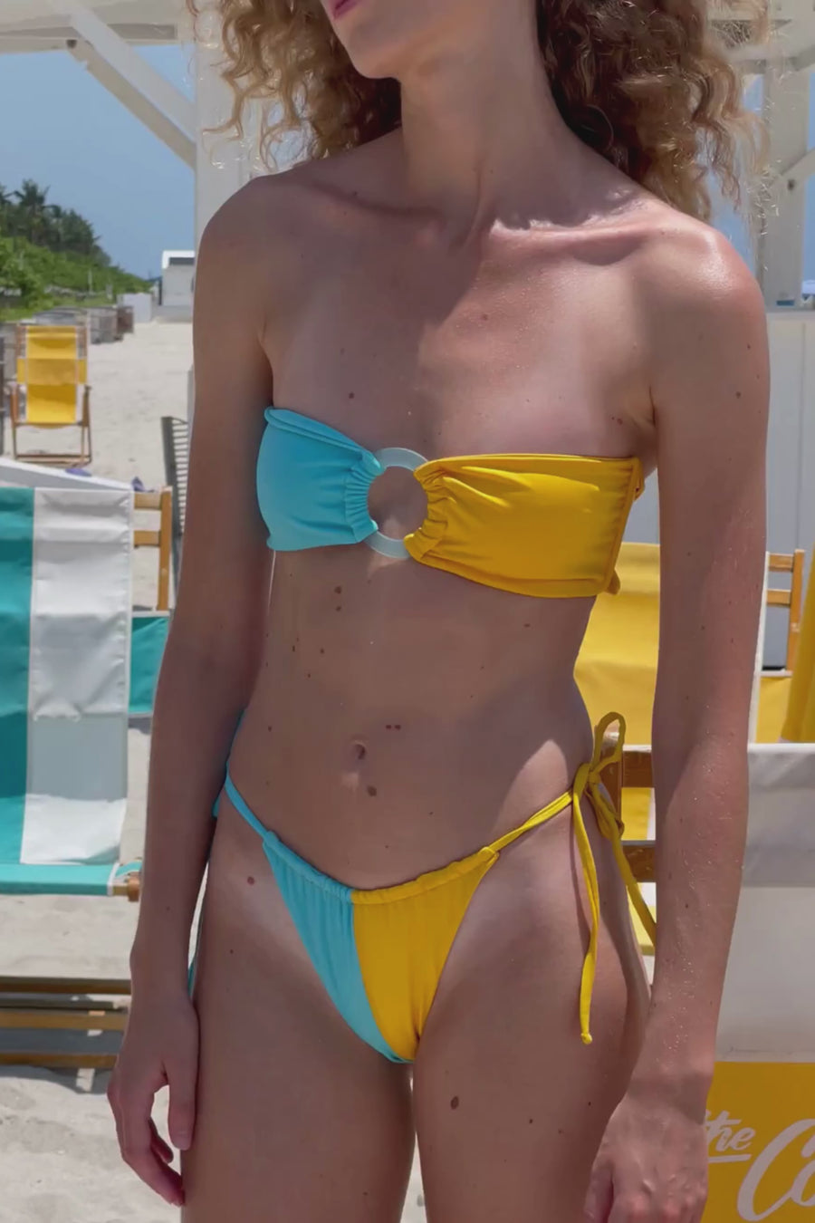 'Yellow Sky' Bikini Bottom