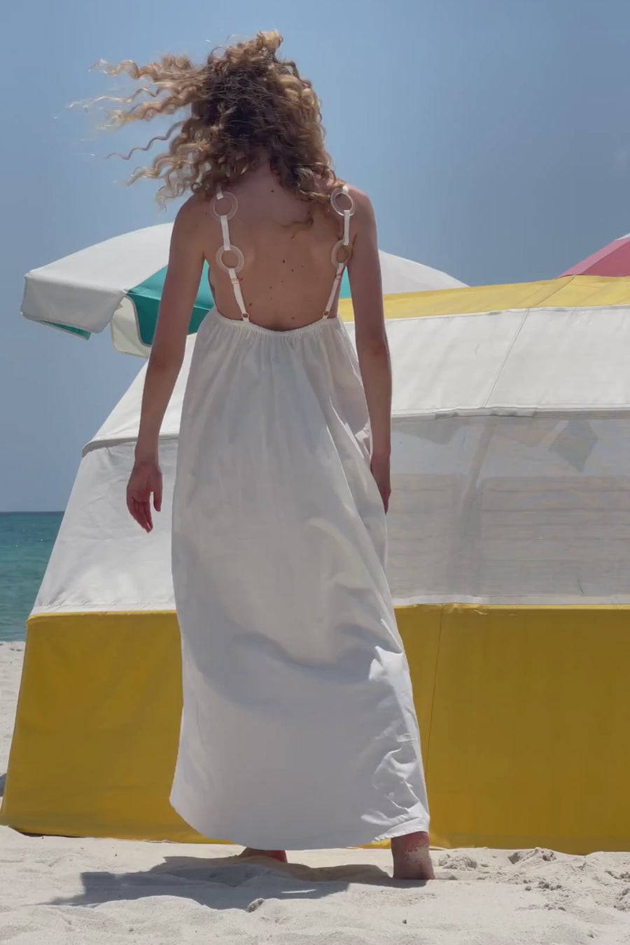 'Bahama White' Maxi Dress