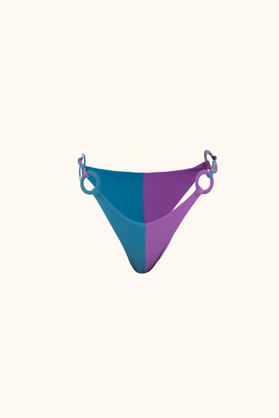 'Blue Purple' Bikini Bottom